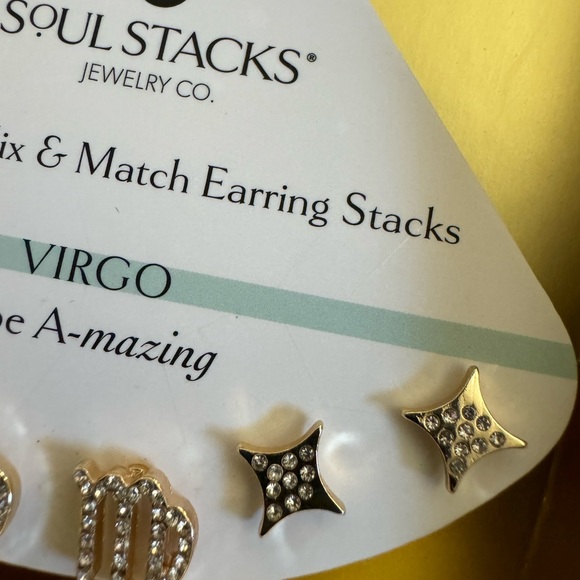 Soul Stacks Jewelry Co. Virgo earrings - Picture 5 of 8